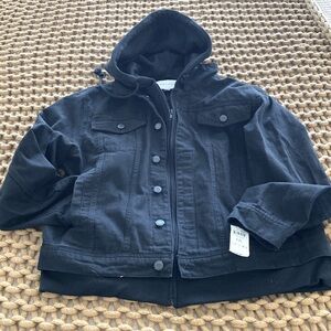 NWT Sun and Stone utility jacket in Black Size XXL